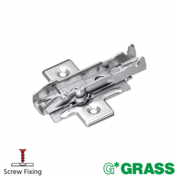 Grass Tiomos 1D Hinge Mounting Plate Screw On