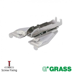 Grass Tiomos Construction Frame Hinge Mounting Plate Screw On