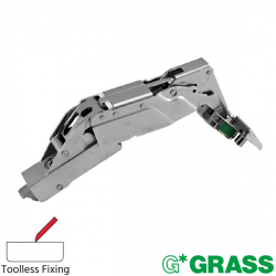 Grass Tiomos 155 Degree Overlay Toolless Impresso Hinge