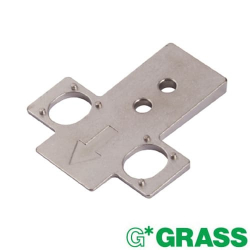 Grass Tiomos +5 Degree Angle for Hinge Mounting Plate