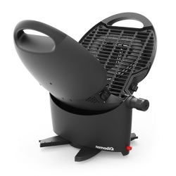 NomadiQ Portable Lightweight Compact Barbeque Half Open