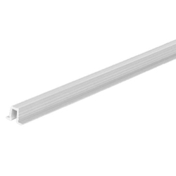 Plastic Sliding Door Cupboard Top Track White