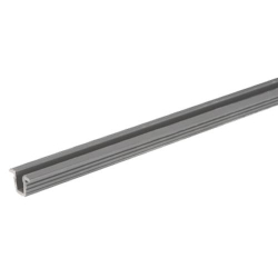 Plastic Sliding Door Cupboard Bottom Track Grey