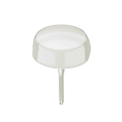 Shopfitting Shelf Bracket Glass Rubber Grommet