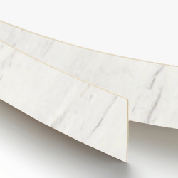 Egger Laminate Benchtop Edge Strip White Levanto Marble