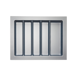 Utensil Tray Insert Grey Gloss suits Drawer 700mm