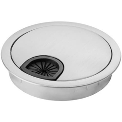 80mm Cable Grommet Insert Polished Chrome