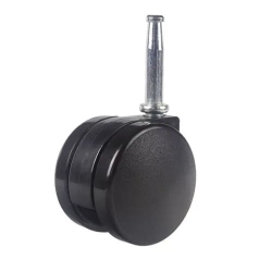 Black Plastic Castor Grip Neck Fix