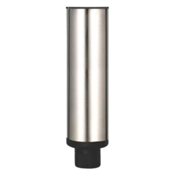 Mantova Adjustable Steel Furniture Leg 200 - 230mm
