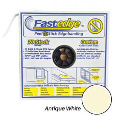 Fastcap FastEdge PVC Peel & Stick Edging Antique White