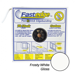 Fastcap FastEdge PVC Peel & Stick Edging Gloss White