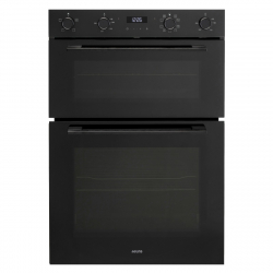 EO8060DBK2 Euro 60cm Double Oven Black