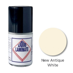 Liquid Laminate benchtop repair touch up bottle New Antique White