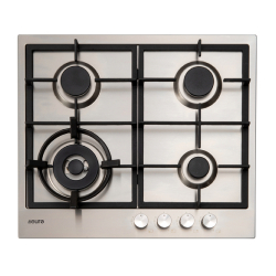 E60CTWX Euro Gas Cooktop Stainless Steel