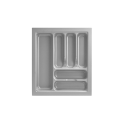 Cutlery Tray Insert Grey Gloss suits Drawer 500mm