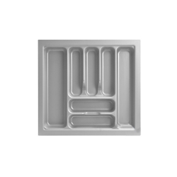 Cutlery Tray Insert Grey Gloss suits Drawer 600mm