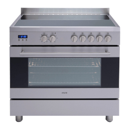 EV900EESX Euro 90cm Electric Freestanding Oven