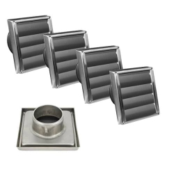 Stainless Steel Wall Vent