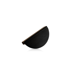 Krome Half Moon 64mm Matt Black Cabinet Handle