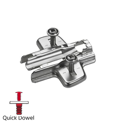 Hettich Sensys Intermat Quick-Dowel Hinge Mounting Plate